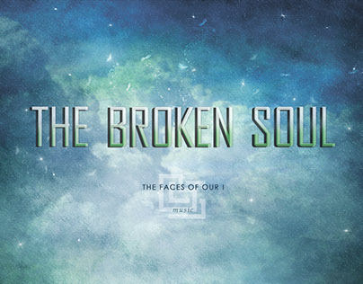 Digipack for the music group "The Broken Soul"