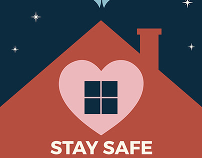Stay Home (Social Distancing) Poster