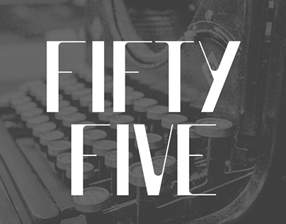 Fifty Five | Free Typeface