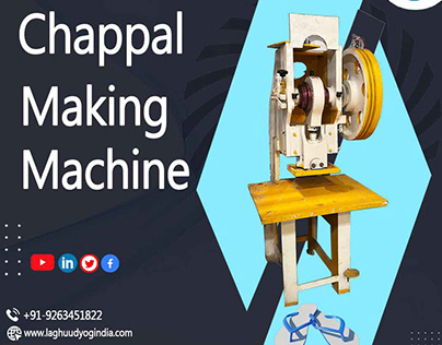 fully automatic chappal & slipper making machine