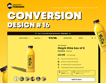 How we design the conversion-centric website design?