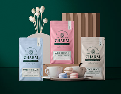 Charm Tea | Brand & Packaging