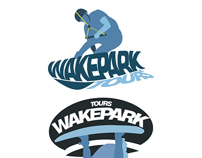 WAKEPARK TOURS PROJET PRO. 3 LOGOS