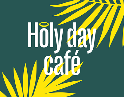 HolyDay Cafe Branding & Illustrations