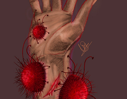 Urchins: Marine Life Inspired Illustration