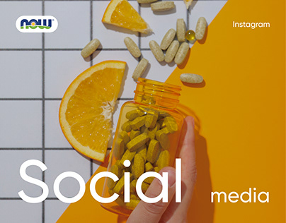 Instagram-Post-Konzept für Vitamin Factory „Now“