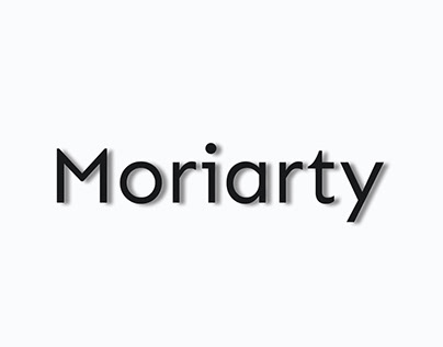 Moriarty: Photographer's website design