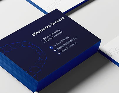BUSINESS CARD FOR DENTIST