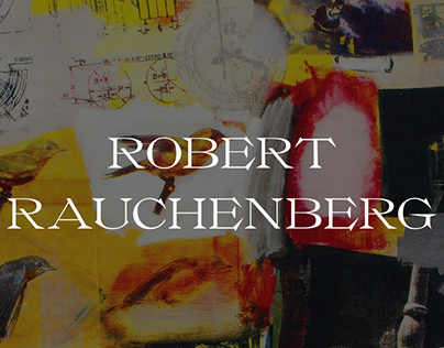 Robert Rauschenberg - Landing page on YOOX
