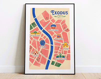 Exodus city map