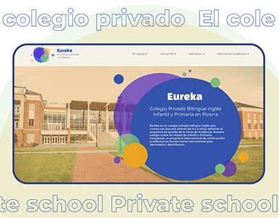 Project thumbnail - Private school | website | El colegio privado