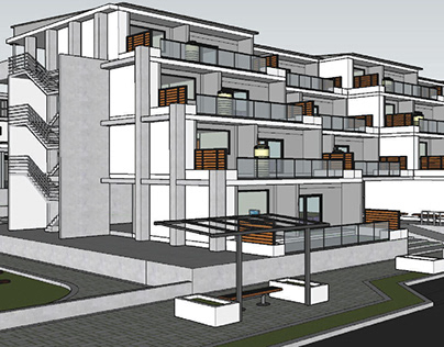 Project thumbnail - Multi-use residential complex