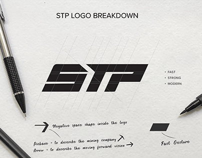 STP logo design