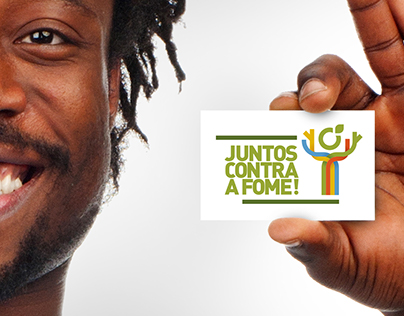 'Juntos Contra a Fome' Campaign Visual Identity