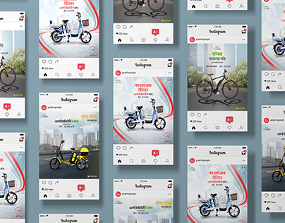 E-Bike Social Media Post Design