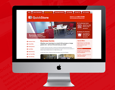 QuickStore Storage - Advertising, web and literature