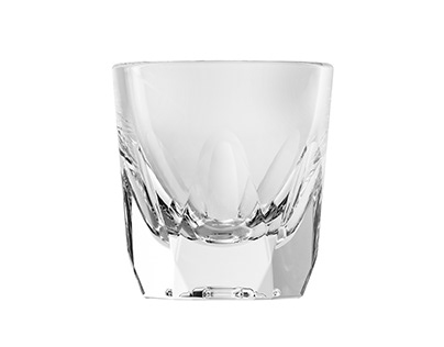 Glass product 3d rendering