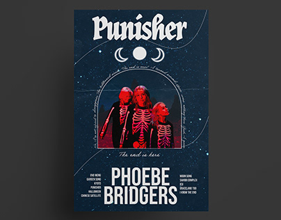 Phoebe Bridgers Punisher Album Posters on Behance