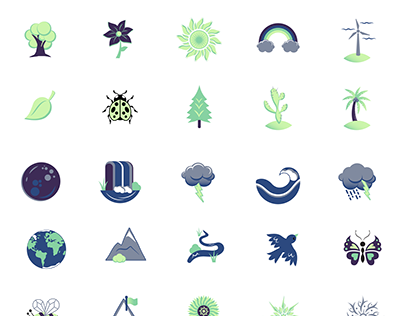 30 Day Challenge - Nature Icons