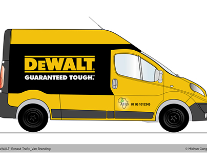 DEWALT- KIA Vehicle Branding