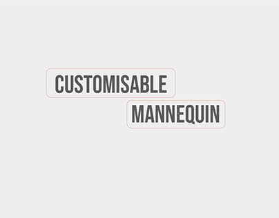 Customisable Mannequin