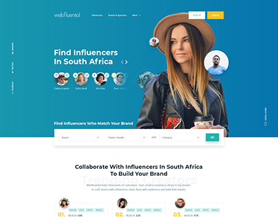Webfluential - Homepage