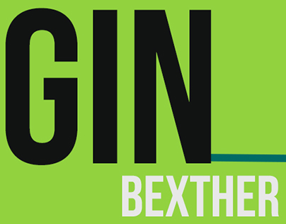 Bexther Dry Gin (Packaging Design)