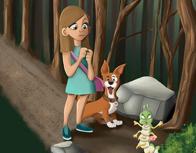 Children's Book ''Uma floresta mágica?''