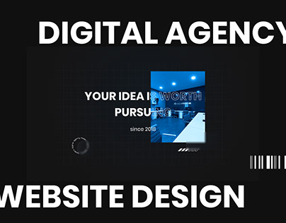 Project thumbnail - Digital agency website design