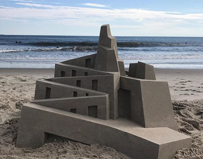 Creative Modern Sand Sculpture