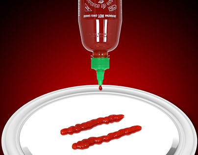 Sriracha Ad Poster
