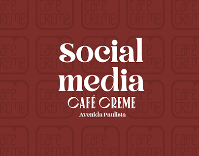 Social Media - Café Creme - Avenida Paulista