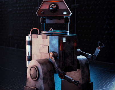 Robot Dino 3d on Behance