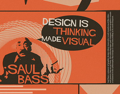 Saul Bass - Film Poster Inspiration
