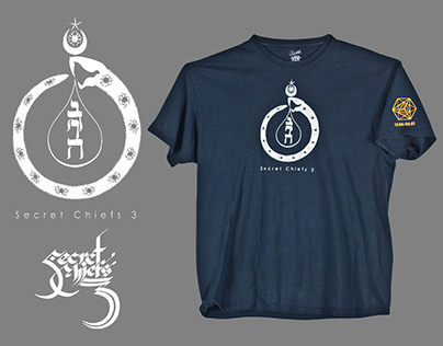 "Lunar" Tee Shirt Design for Secret Chiefs 3