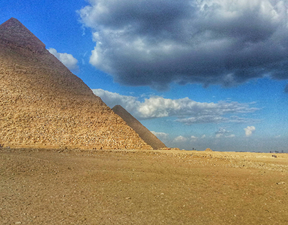 The great pyramides of egypt