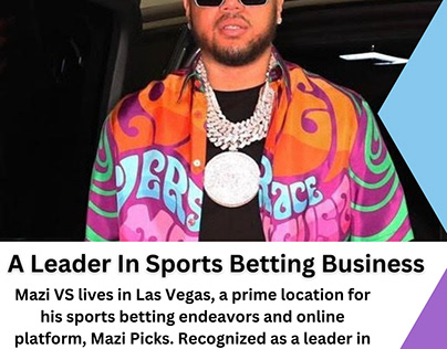 Mazi Picks - A Leader In Sports Betting Business