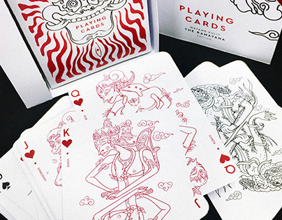PLAYING CARDS - JAVANESE SHADOW PUPPET