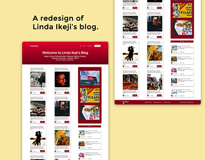 Project thumbnail - Blogsite Redesign