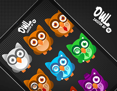 Owl Badges For Streamers
