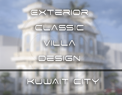 Exterior Classi Villa Design / Kuwait City