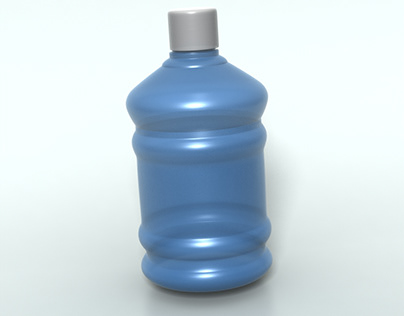 Modelagem 3D - Mini Galão de Água