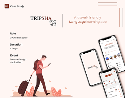 TRIPSHA- A travel-friendly Language learning app :)