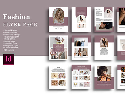 Fashion Flyer Pack Template