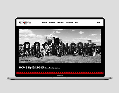 Rock'n Coke Website Design