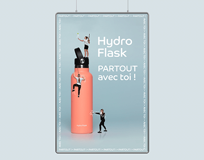 Photomontage - Publicité Hydro Flask