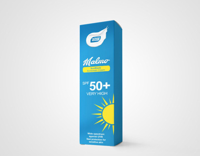 Malmo SunBlock - Packaging