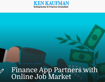 Finance App Partners with Online Job Market