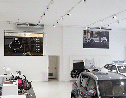© VOLVO | Project of Digital Signage