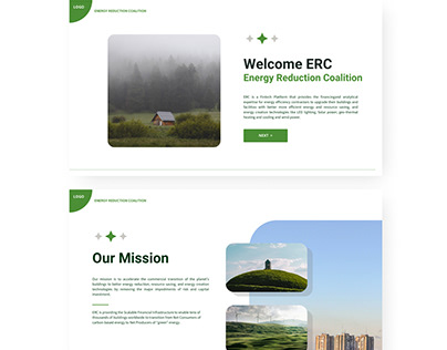 simple powerpoint design, minimalist, leaf green theme